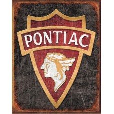 1930's Pontiac Tin Sign